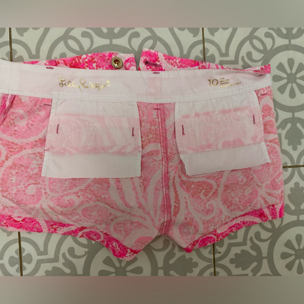 Lily Pulitzer Walsh Short - Pink Pout SZ 10 - Picture 8 of 8